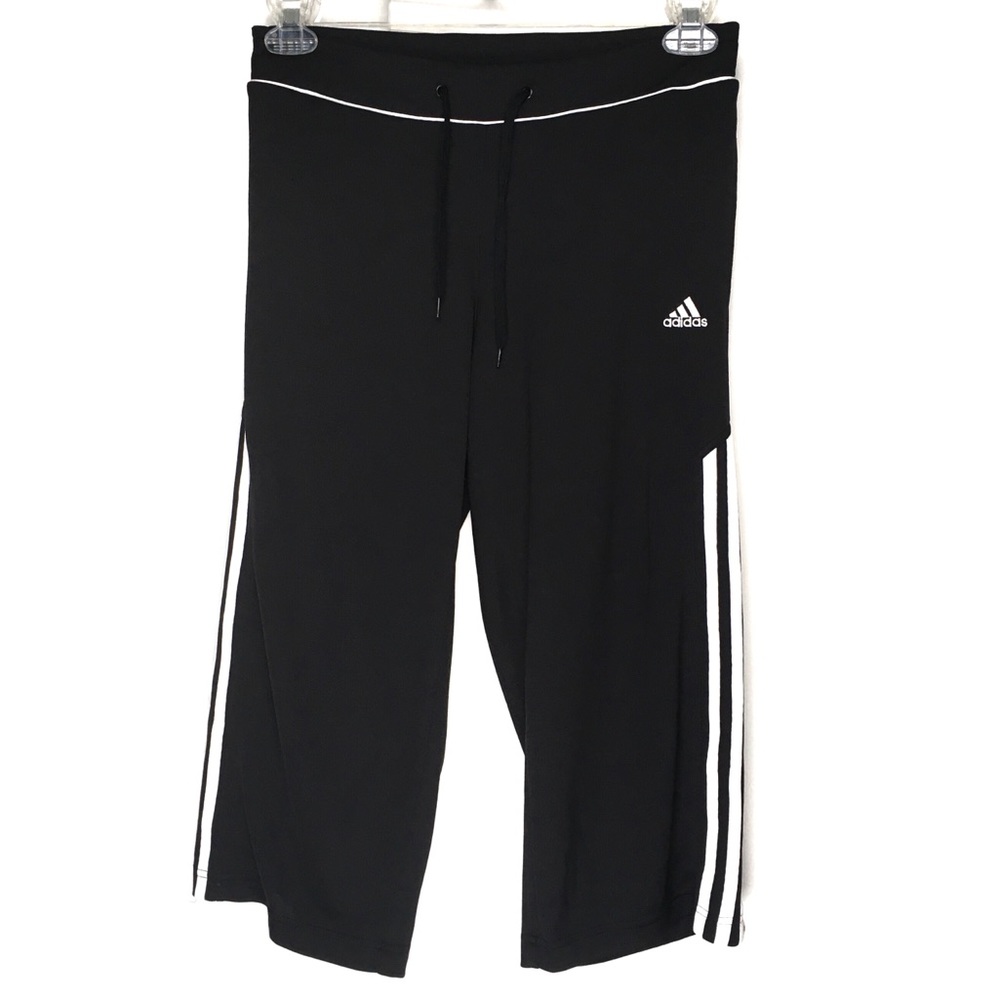 Brand New adidas Black Athletic Capris Women’s - S